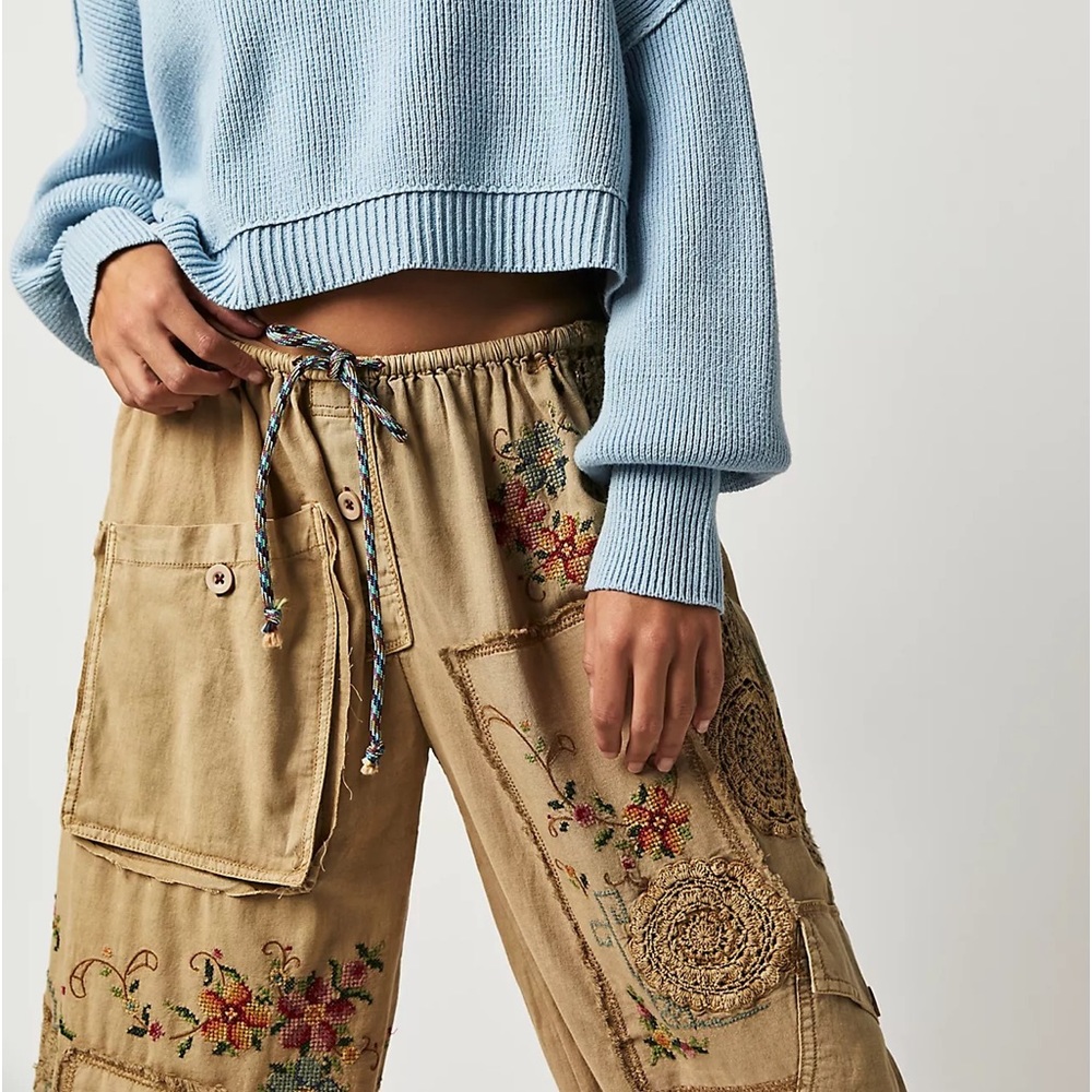 NWTS FREE PEOPLE GORGEOUS PARACHUTE PANTS (M) - Picture 5 of 13